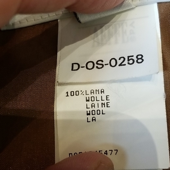 Moschino Leaf Pattern Wool Wrap Skirt - Picture 9 of 13